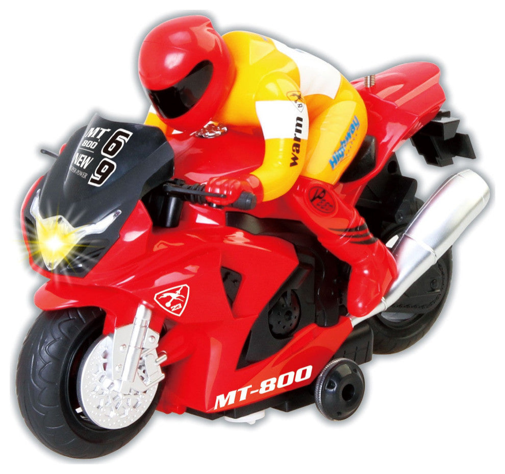 Rc Motocycle Remote Control Toy, Red