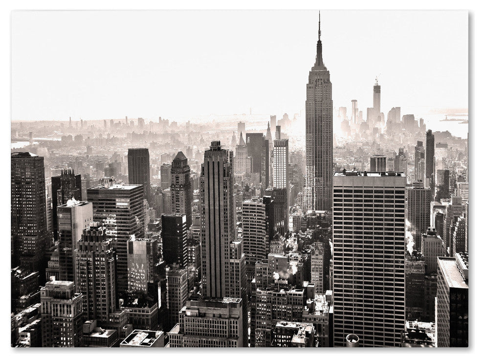 'Manhattan' Canvas Art by CATeyes
