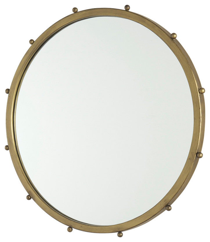 Elena I Small Gold Wall Mirror