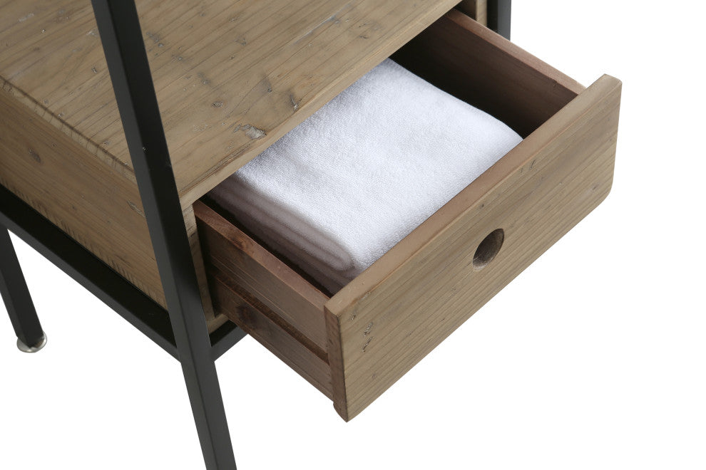 Cassidy Traditional Natural 16" Single Sink Vanity