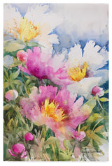 Annelein Beukenkamp 'Peony Performance' Canvas Art