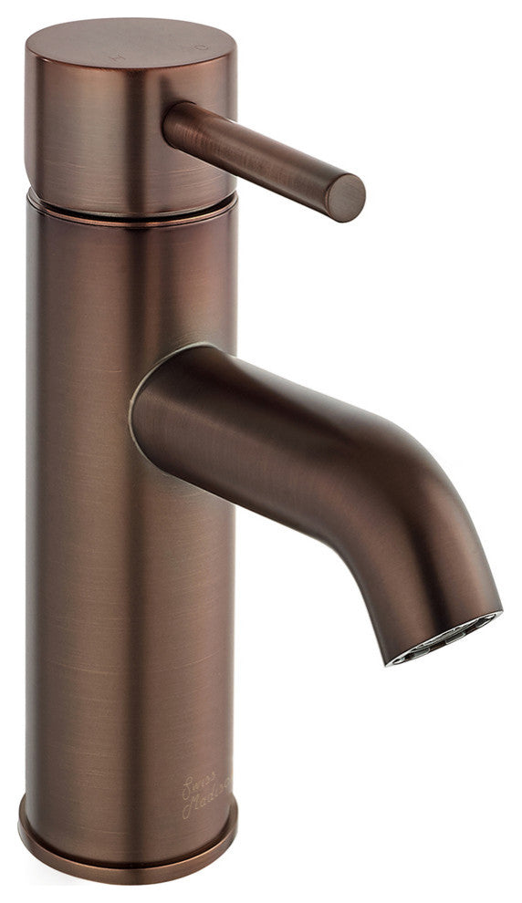 Ivy Single Hole Single Handle Bathroom Faucet, Oil Rubbed Bronze