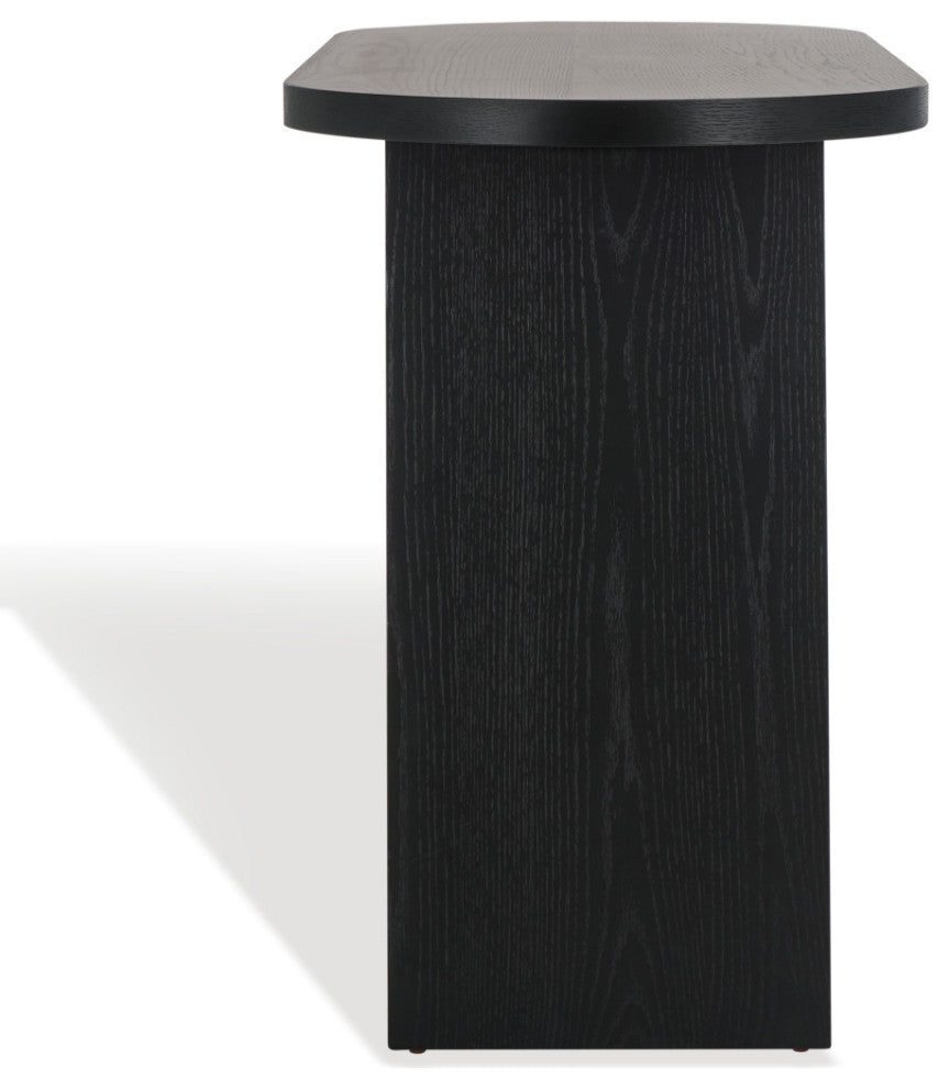 Safavieh Couture Julianna Wood Console Table, Black