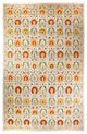 Suzani, One-of-a-Kind Hand-Knotted Area Rug Ivory, 12' 1" x 18' 8"