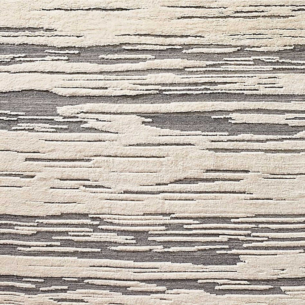 Ahgly Company Indoor Square Mid-Century Modern Area Rugs, 4' Square