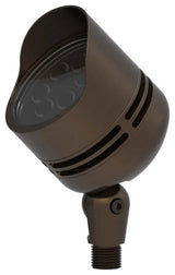 Elitco Lighting Aera 6" x 2.6" Metal Landscape LED Spot Light in Antique Brass