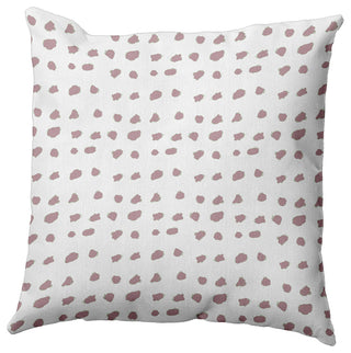 Dot Of Spots Decorative Throw Pillow, Romantic Purple, 16"x16"