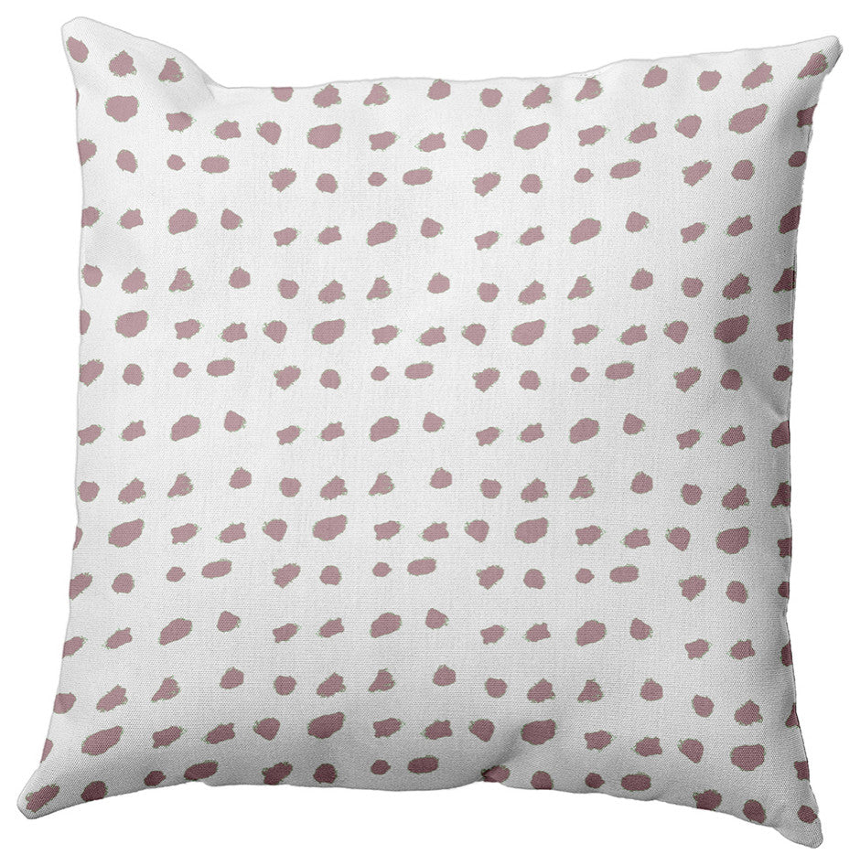 Dot Of Spots Decorative Throw Pillow, Romantic Purple, 16"x16"