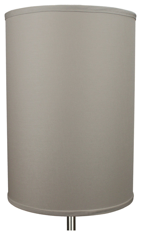 Fenchel Shades, 12"x12"x17" Spider Attachment Drum Lamp Shade, Linen