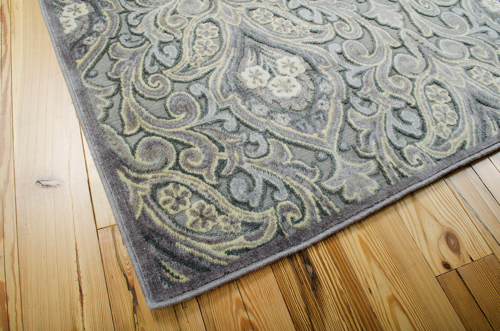 Nourison GRAPHIC ILLUSIONS 131 GREY RUG