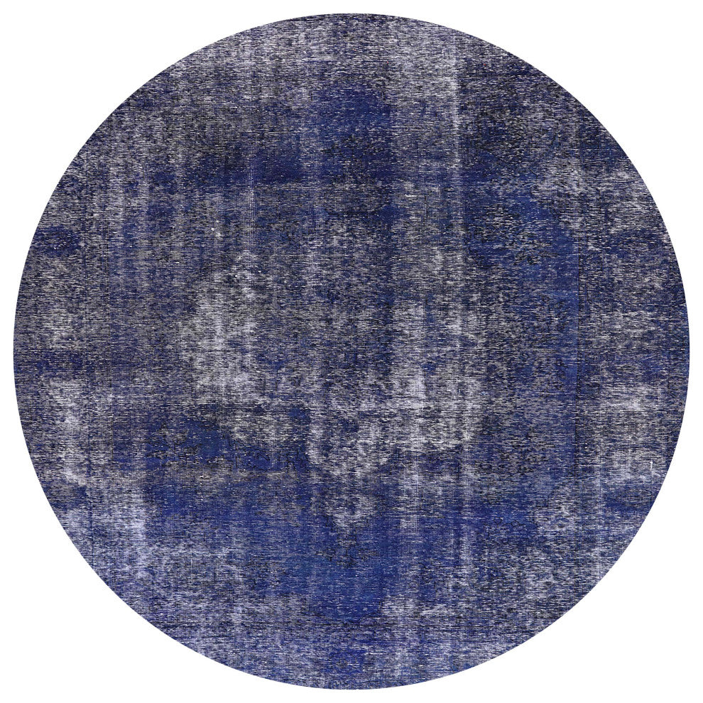 Ahgly Company Indoor Round Mid-Century Modern Area Rugs, 3' Round