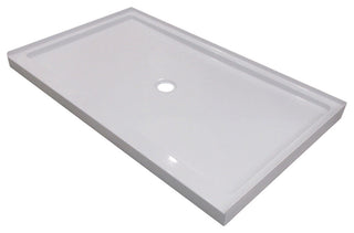 Miseno MNOSB6030C 60" x 30" Rectangular Shower Base - White