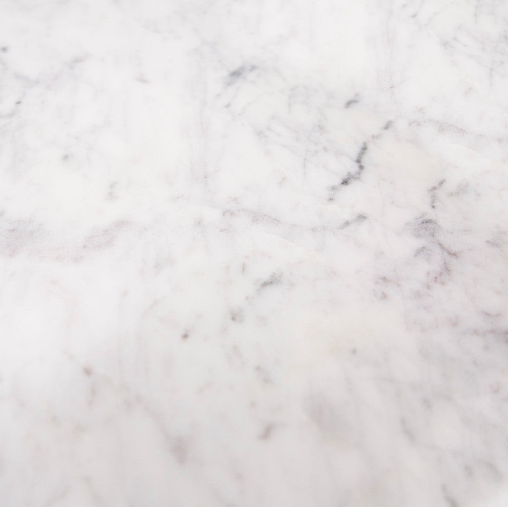 Modrest Cambridge White Marble and Mango Tall Buffet