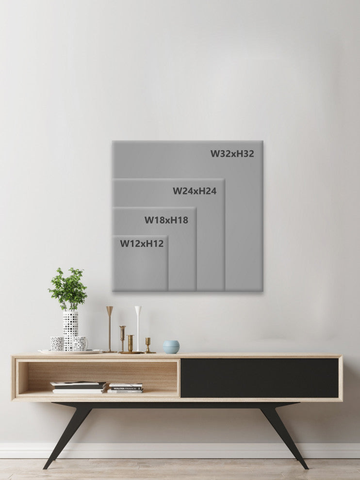 "Justice Everywhere" Framed Painting Print, 12x12
