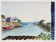 Eve Nethercott "View From Docks, P2.50" Watercolor Painting
