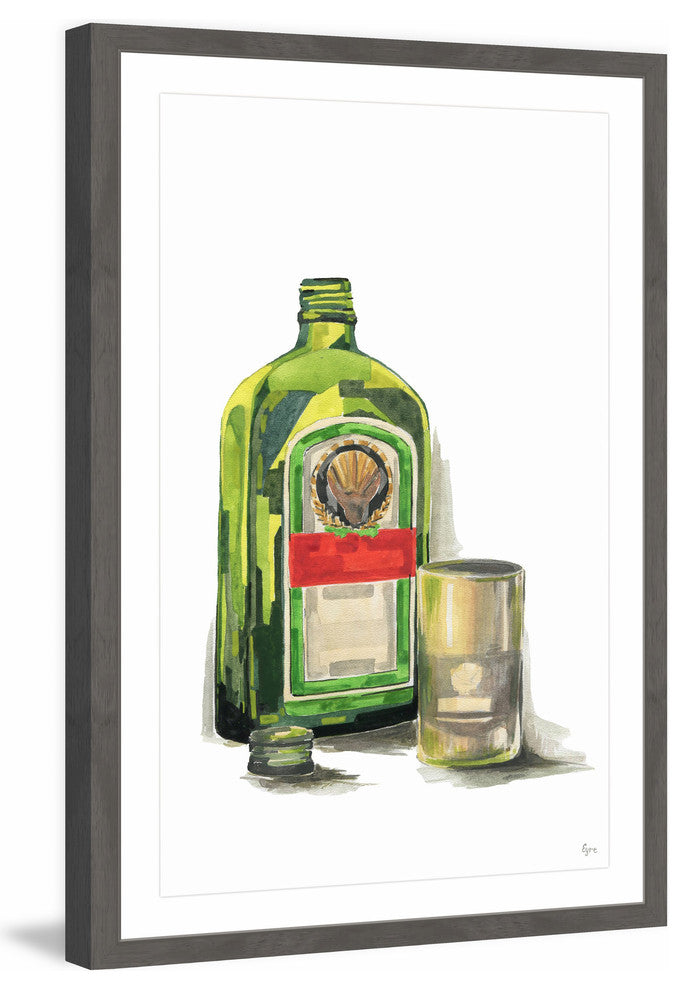 "J germeister" Framed Painting Print, 24"x36"