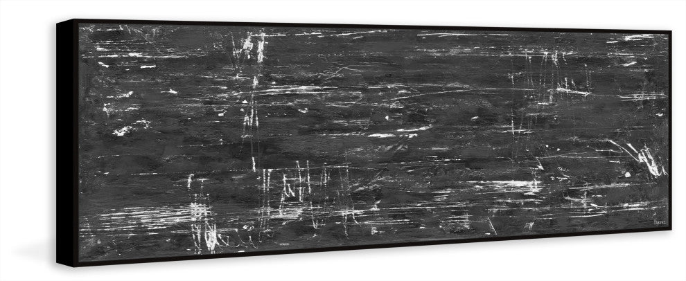 "Stable Release" Floater Framed Painting Print on Canvas, 60x20