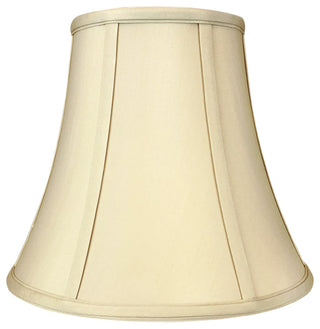 Royal Designs True Bell Basic Lamp Shade, V Notch Fitter, Beige, 6.5x12x10.5, Si
