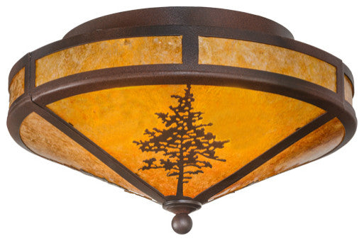 16W Tamarack Flushmount