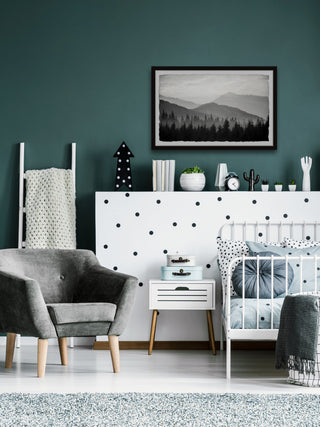 "Pinetree Forest" Framed Painting Print, 30x20