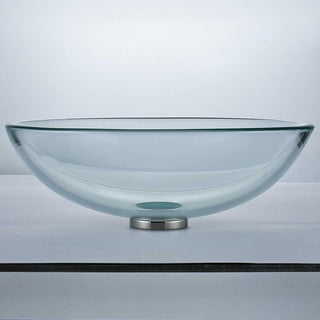 Vessel Sink Pop-Up Drain without Overflow and Mounting Ring, PUD-MR, Brushed Nickel