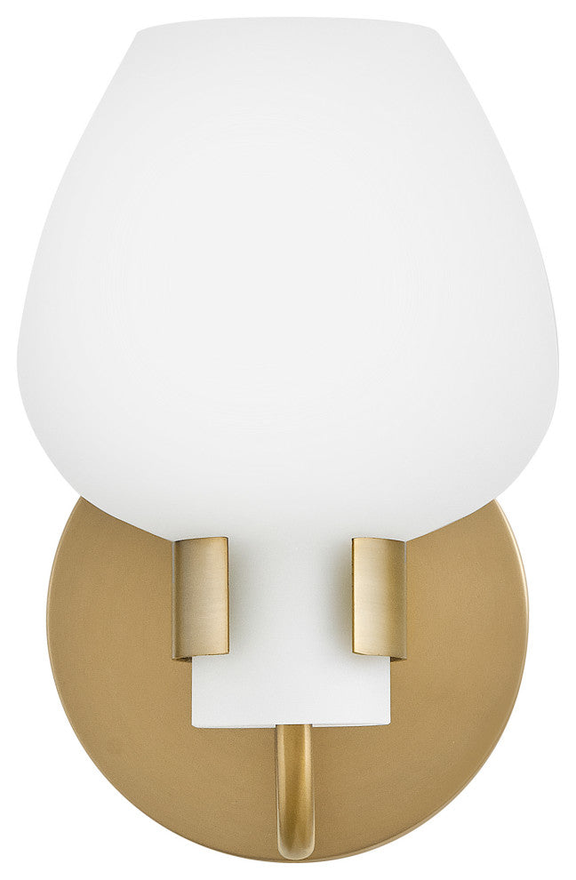 Hinkley Sylvie Small Sconce, Heritage Brass