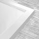 LessCare 60"x32" Left Double Threshold Shower Pan Base Wall Corner Left Drain