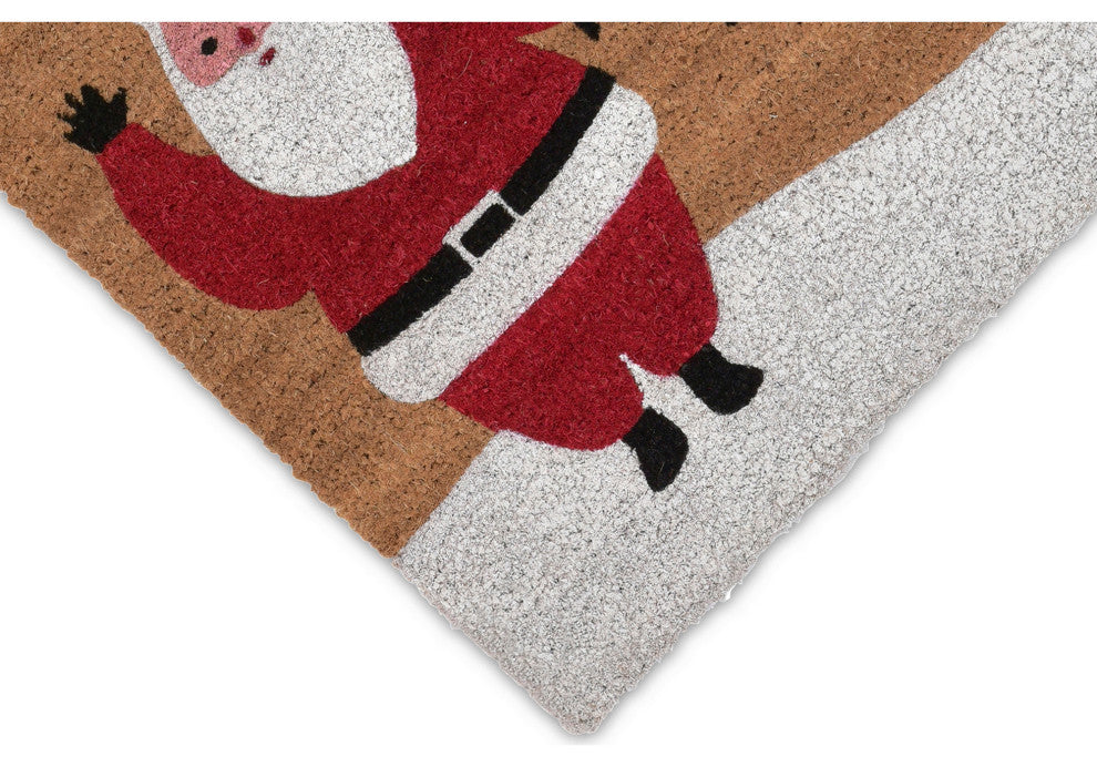 Natura Ho Ho Home Outdoor Mat, Natural, 1'6"x2'6"