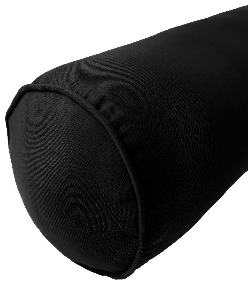 Style 6 Twin Size Pipe Trim Bolster Pillow Cushion Outdoor Slip Cover ONLY AD109