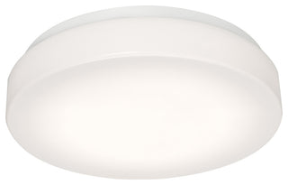 Cirrus 19" LED Flush Mount, 120-277V, 34W, 5 CCT, White, BB