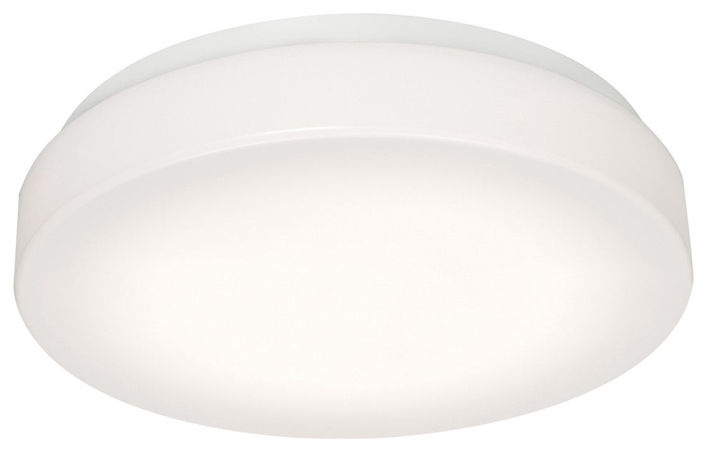 Cirrus 19" LED Flush Mount, 120-277V, 34W, 5 CCT, White, BB