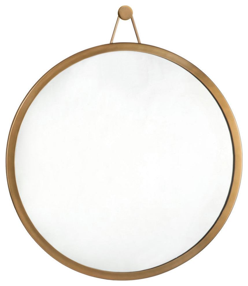 TOV Furniture Rowan Brass Mirror