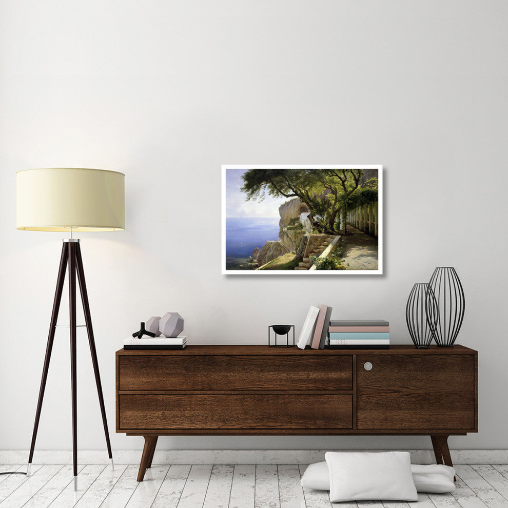 "Amalfi" Digital Paper Print by Carl Frederic Aagaard, 38"x26"