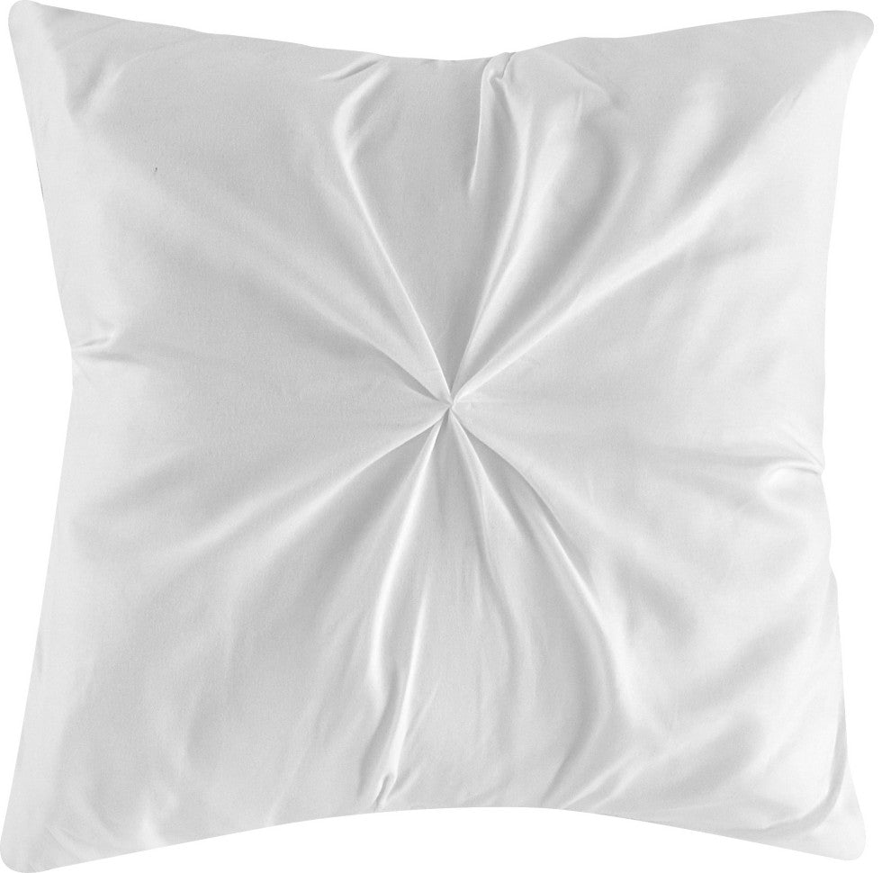 Elena 7 Piece Comforter Bedding Set, White, California King