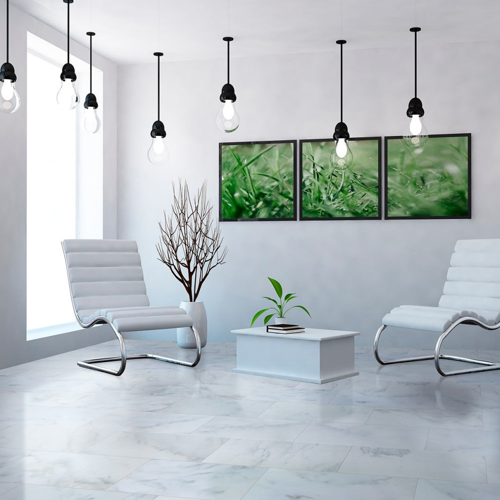 Calacatta Polished 12x24 Micro Beveled Marble Tile