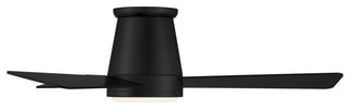 Hug Indoor/Outdoor 3-Blade Smart Ceiling Fan 44" Matte Black, LED, Remote