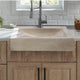 Troia Light Travertine Rectangular Sink Honed and Filled (W)18" (L)21.4 (H)4"