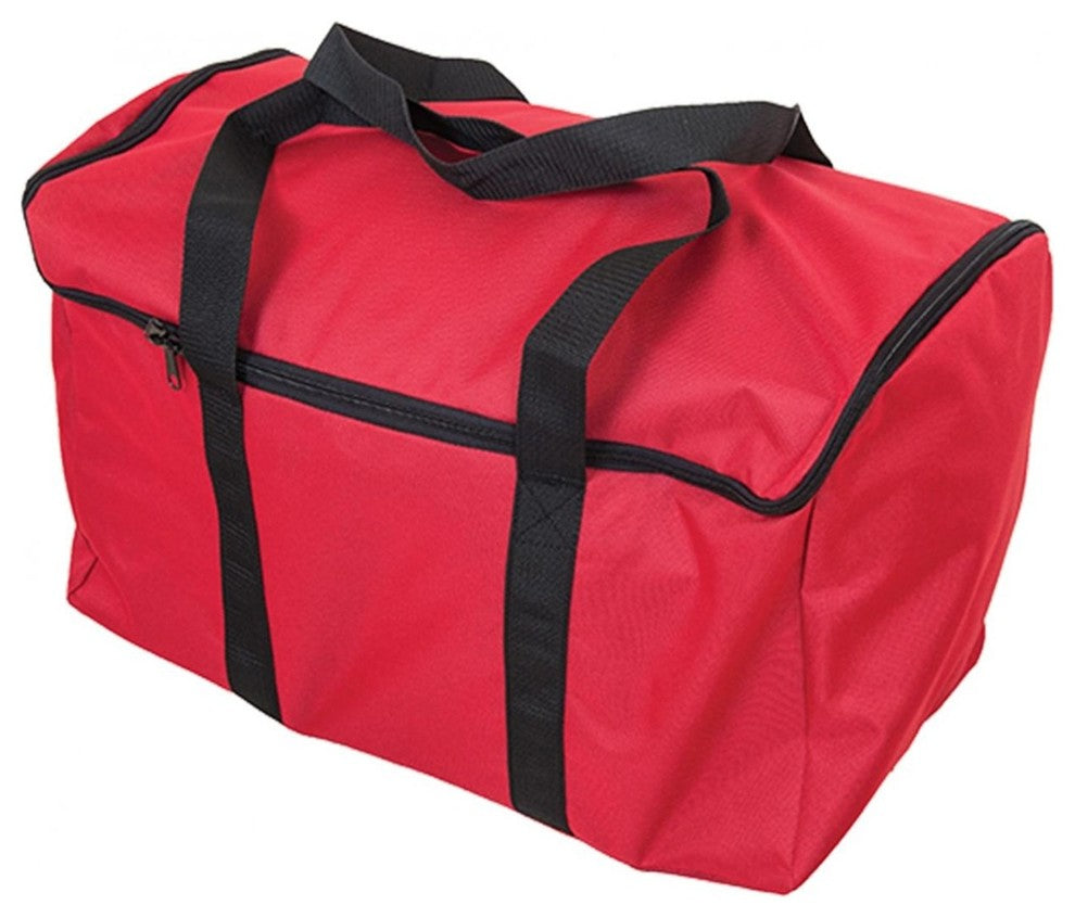 23" Red and Black Inflatables Christmas Storage Bag