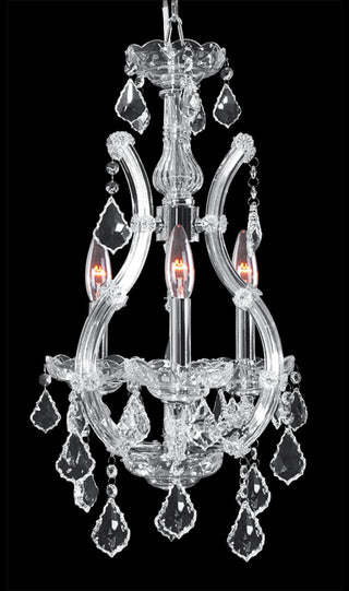 Artistry Lighting Maria Theresa Collection Crystal Chandelier 12x22, Chrome