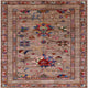 Ahgly Company Indoor Square Mid-Century Modern Area Rugs, 3' Square