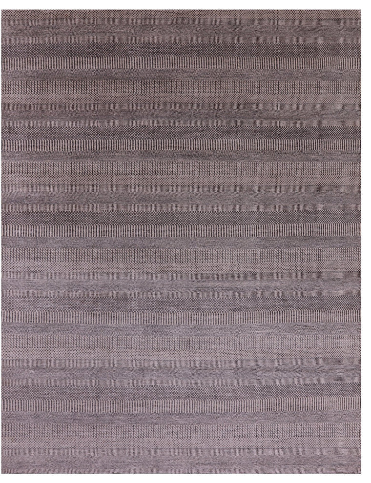 8' 1" X 10' 3" Hand-Knotted Savannah Grass Wool and Silk Rug Q11968