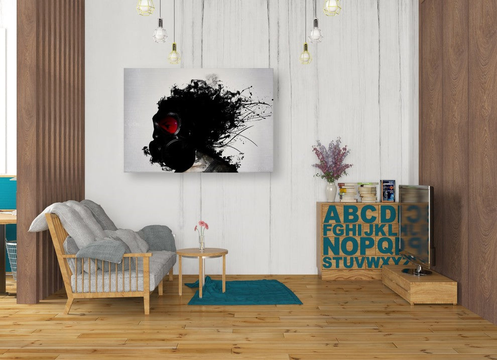 Cortesi Home "Ghost Warrior" by Nicklas Gustafsson, Giclee Canvas Art, 18"x26"
