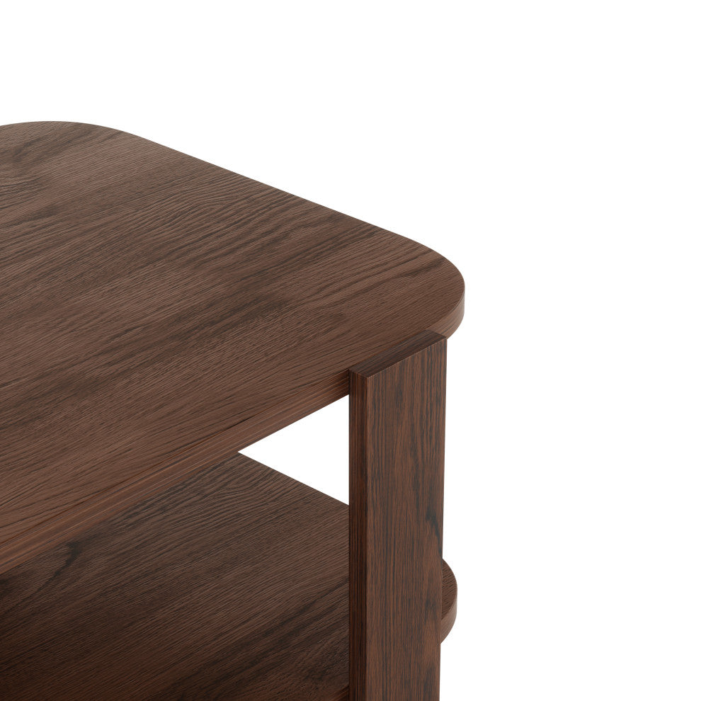 Umbra Bellwood Coffee Table Aged Walnut