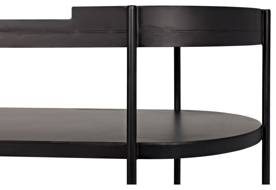 NOIR Furniture - Cassio Console, Black Metal - GCON321MTB