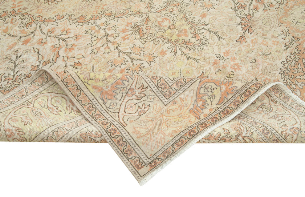 Rug N Carpet - Handmade Turkish 6' 3'' x 9' 9'' Rustic Area Rug