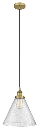 Innovations 616-1PH-BB-G44-L-LED 1-Light Mini Pendant, Brushed Brass