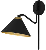 Quoizel ALS8810 Alscott 12" Tall Wall Sconce - Matte Black