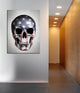 Cortesi Home "American Skull-Gray" by Nicklas Gustafsson, Giclee Canvas, 40"x54"