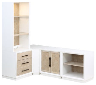 Boca Grande Drawer File Cabinet With Hutch