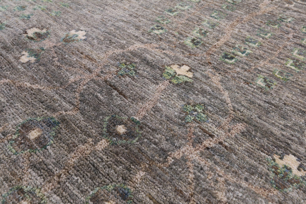 5' 7" X 7' 6" Persian Gabbeh Hand Knotted Wool Rug Q10206